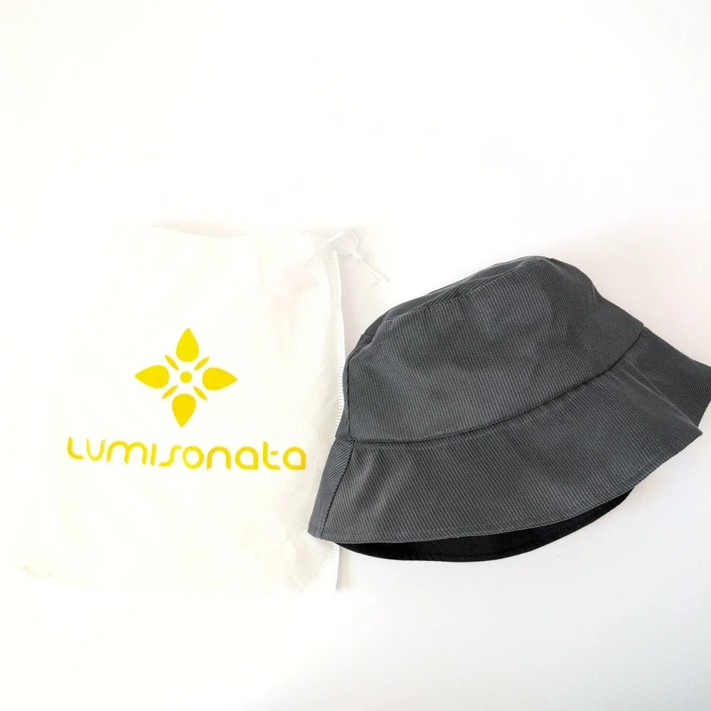 LumiSonata Fiber‎ Optic LED Light Up Bucket Hat Festival Rave Wear Multi-Color